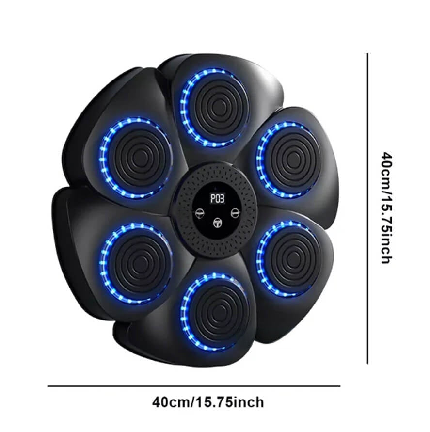 Music Boxing Machine - Wall Mounted Training Pad