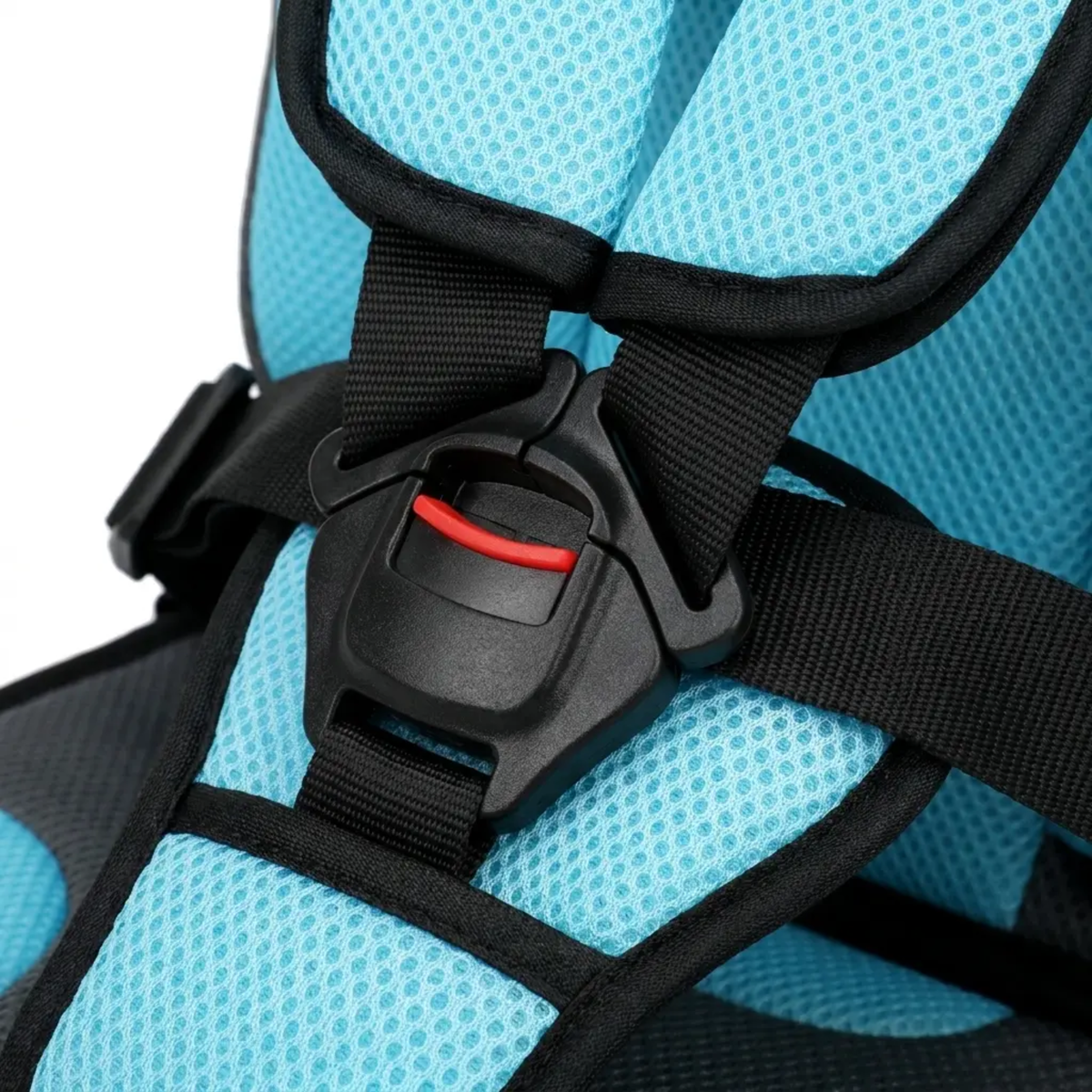 Child Car Booster Seat - Portable Foldable Seat