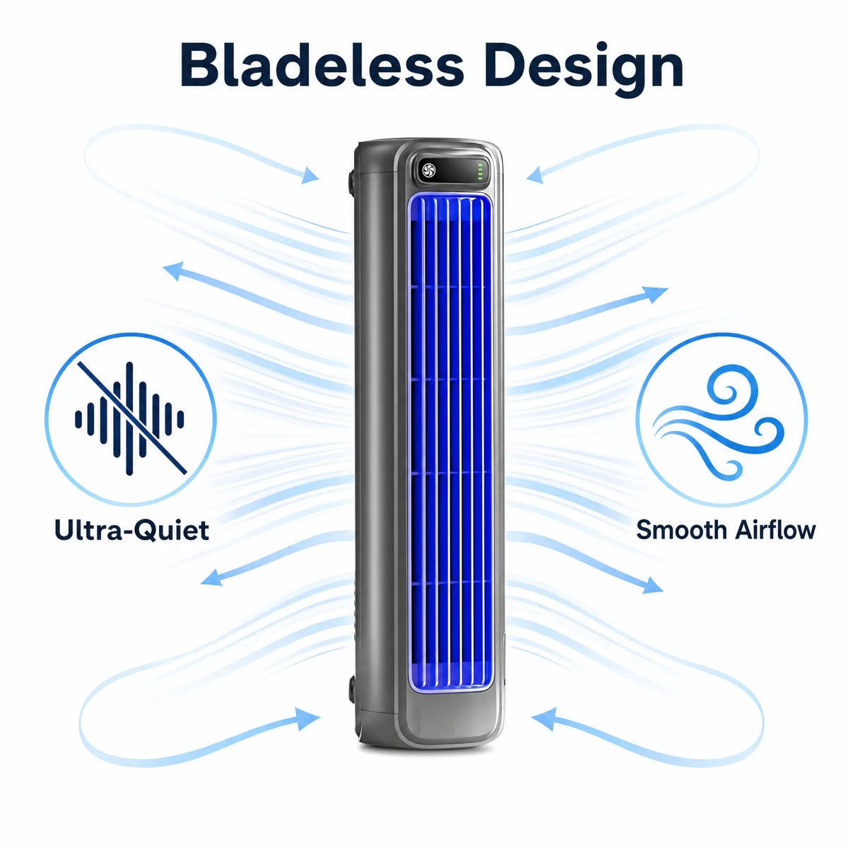 BowLift | AirWave – Portable Air Conditioner with 12-Hour Cool Life