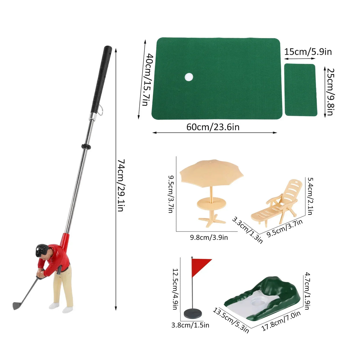 Indoor Mini Golf Set for Home Use