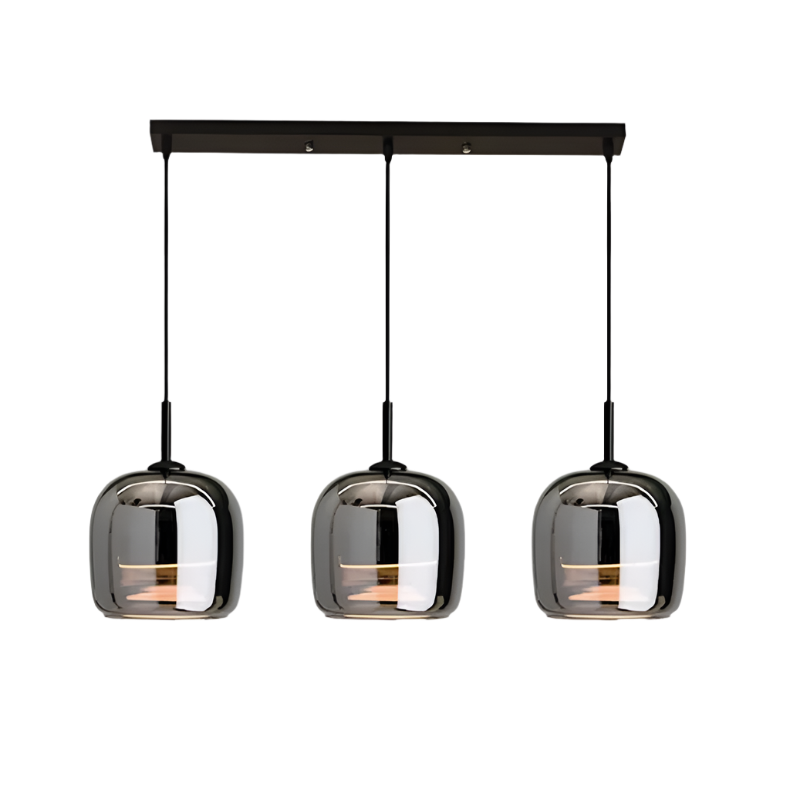 Black Glass Pendant Light - Nordic Ceiling Lamp
