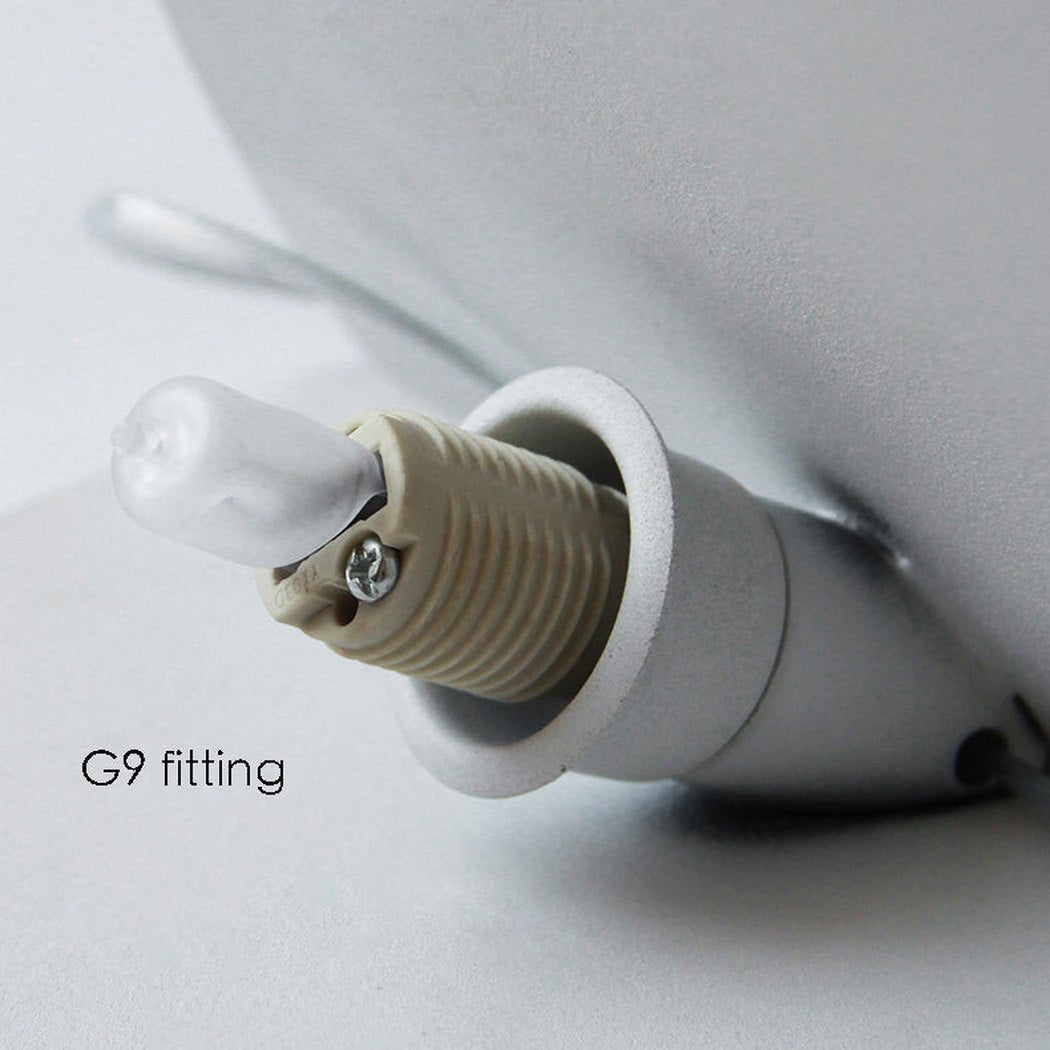 White Glider Minimalist Line Pendant Light