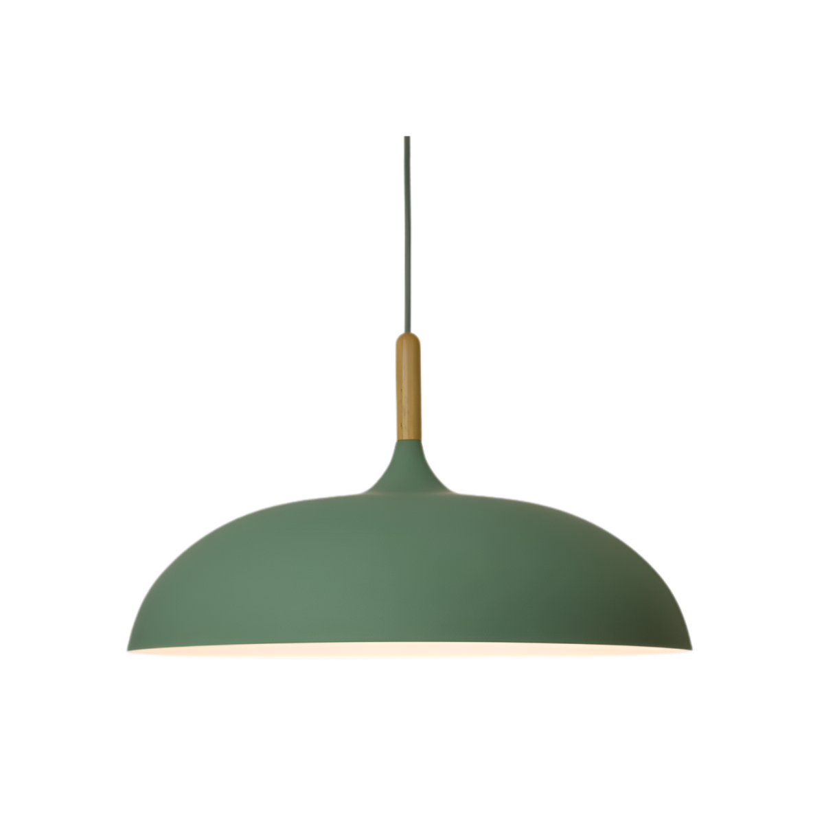 Wooden Pendant Lamp - Scandinavian Warm Light