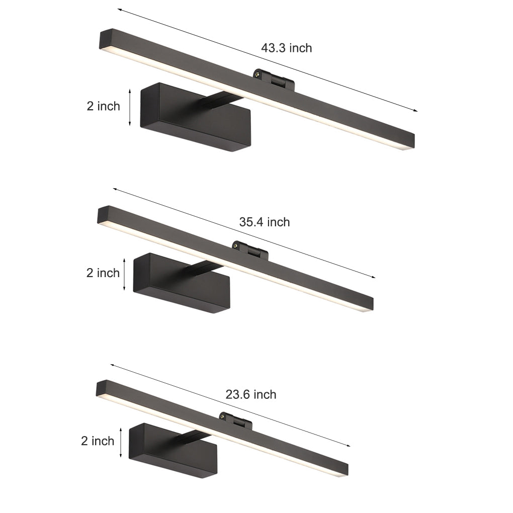 Bathroom Vanity Light - Rotatable Linear LED Bar