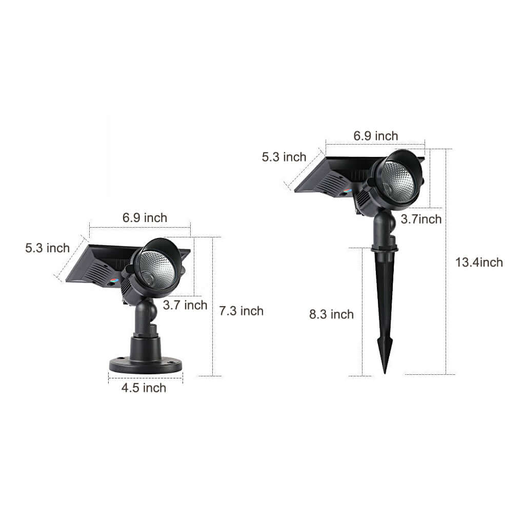 Solar Lawn Spot Light - Adjustable Outdoor Tree Light