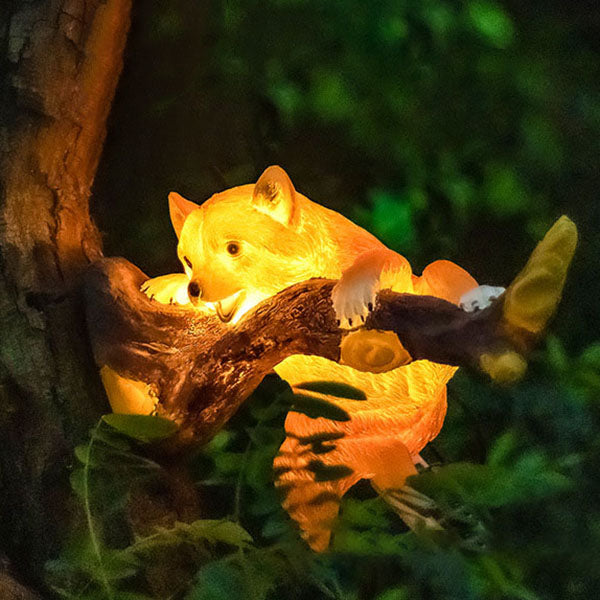 Solar Animal Garden Light – Owl, Chameleon, Toucan or Raccoon Decorative Outdoor Lamp