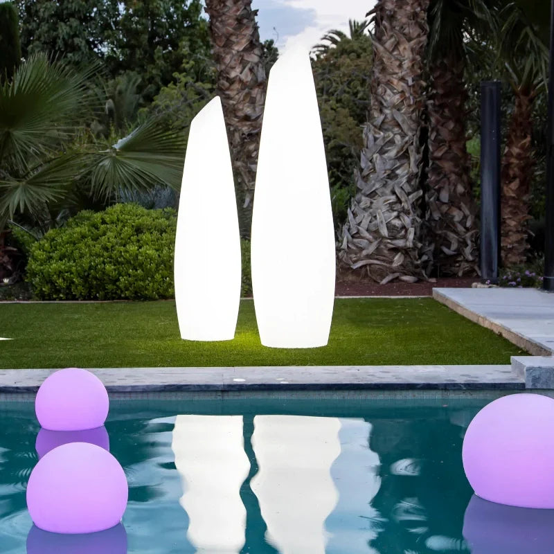 Solar garden ball light – 16 colors with remote control