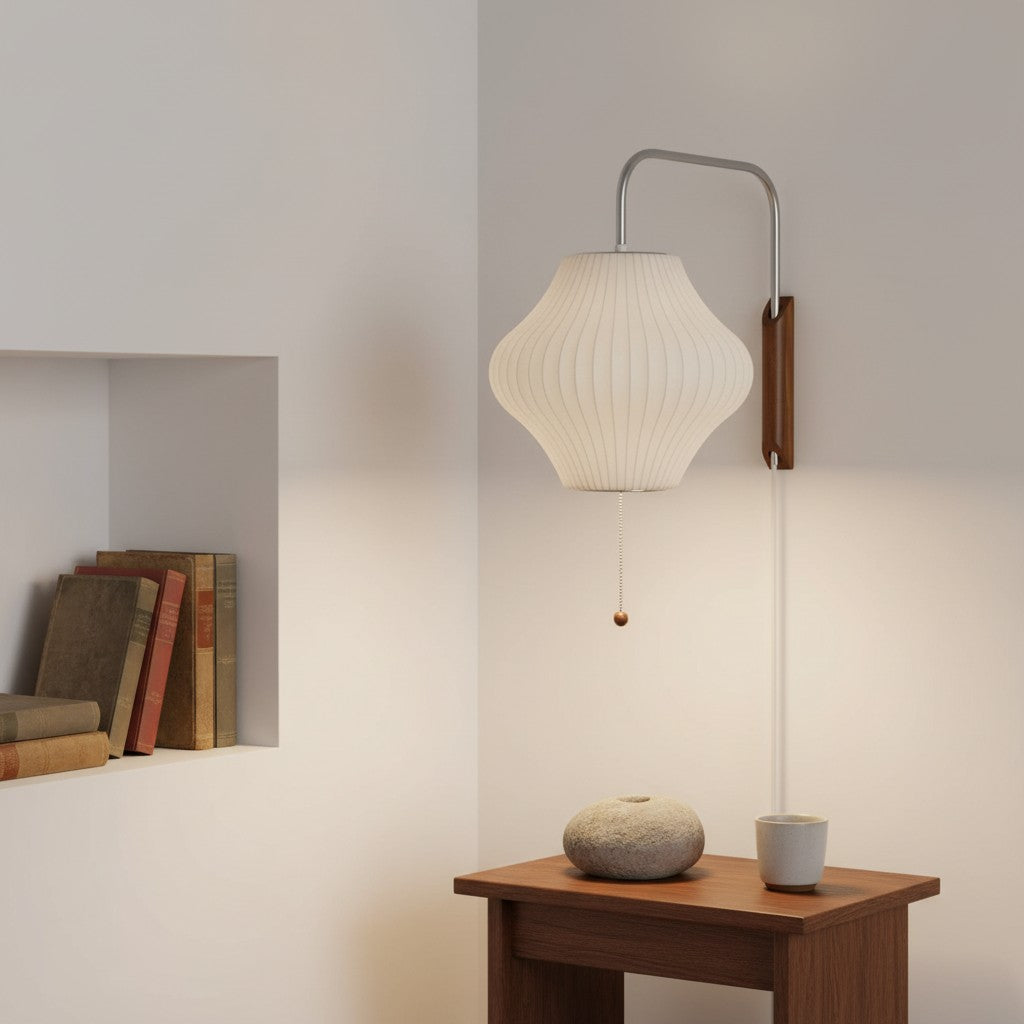 Owen Modern Ribbed Bubble Wall Sconce