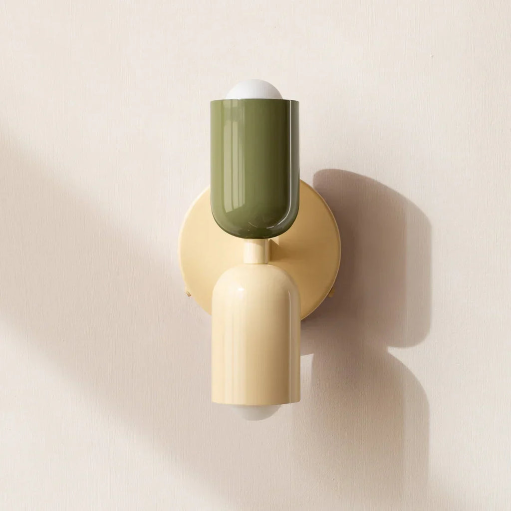Elegant Scandinavian Double-Sided LED Wall Lamp