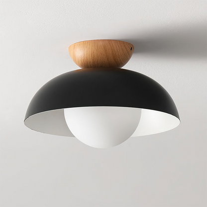 Modern Minimalist Semi-Flush Mount Ceiling Light