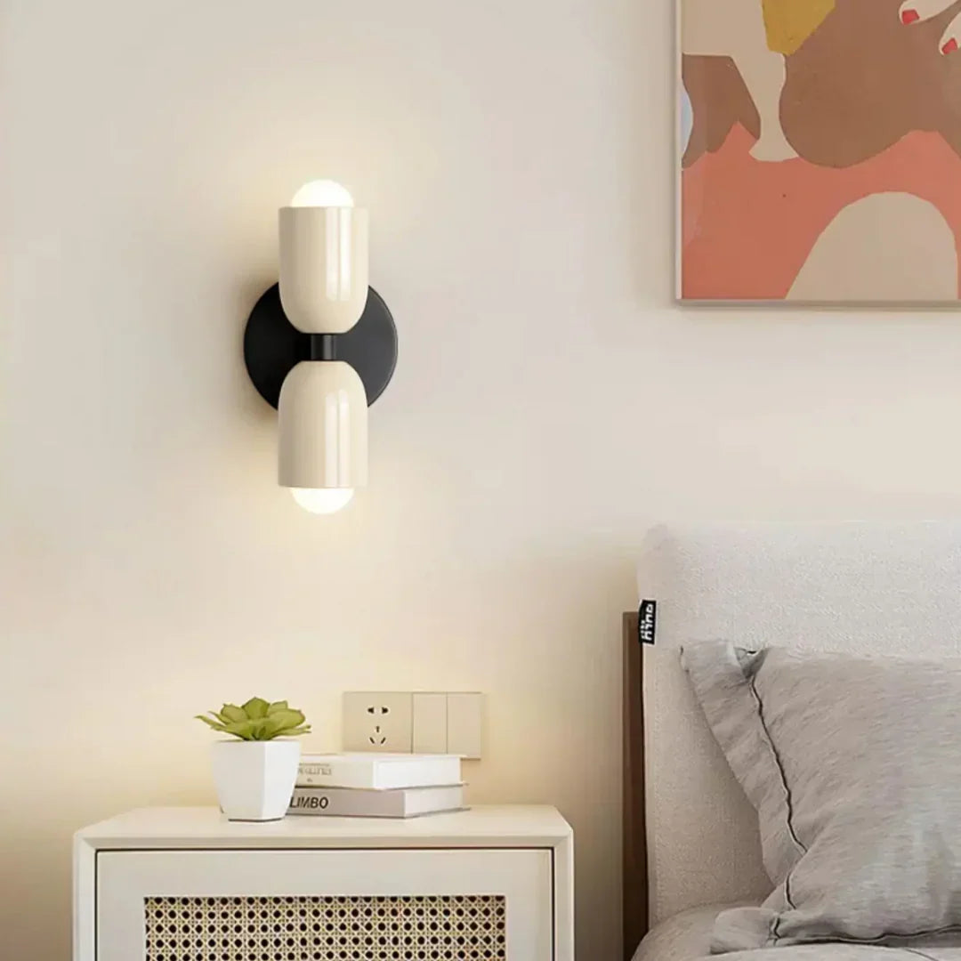 Elegant Scandinavian Double-Sided LED Wall Lamp