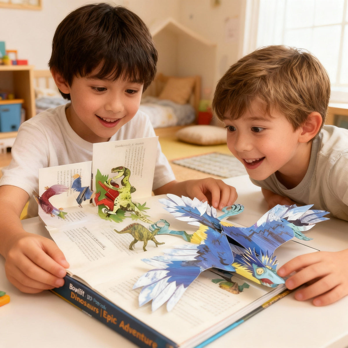 BowLift | 3D Pop-up Book Dinosaurs