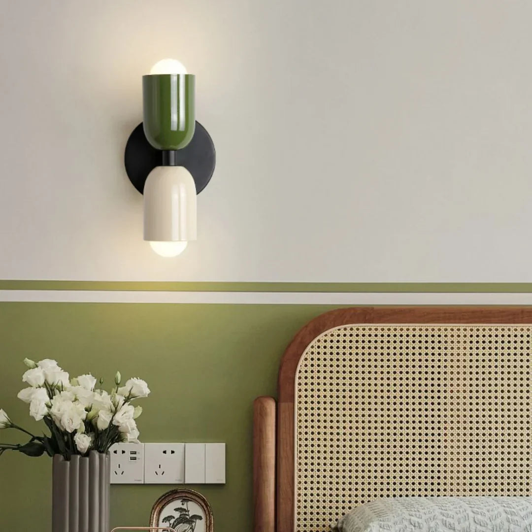 Elegant Scandinavian Double-Sided LED Wall Lamp