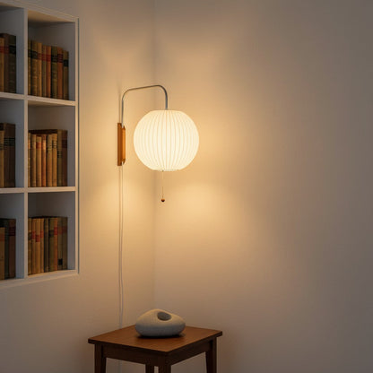 Owen Modern Ribbed Bubble Wall Sconce