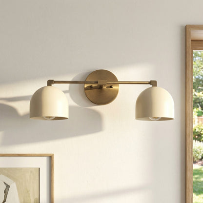 Nordic Metal Deep Ball Vanity Sconce