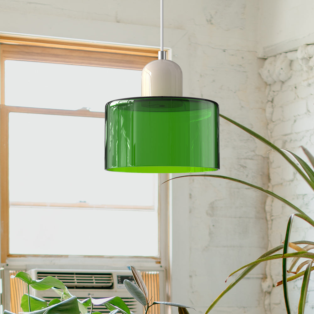 Elongated Halo Pendant Lamp with Sleek Modern Design