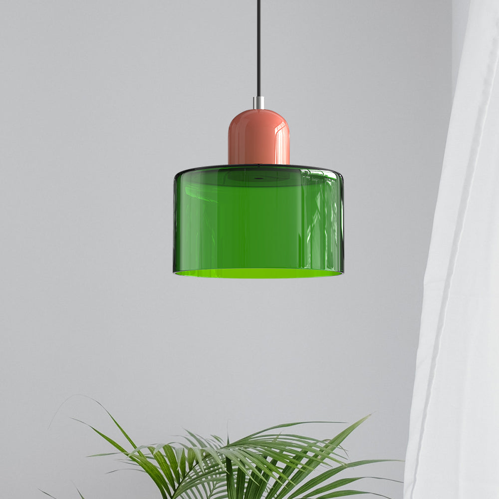 Elongated Halo Pendant Lamp with Sleek Modern Design