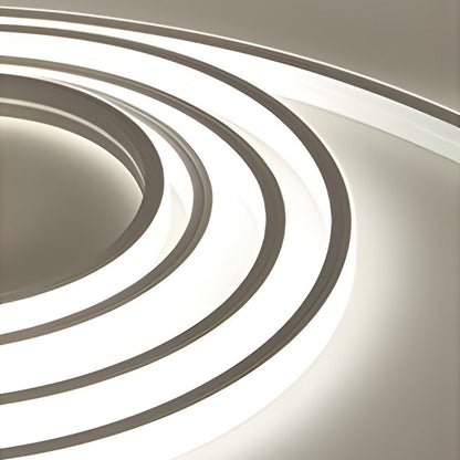 Outdoor Embedded LED Light Strips Modern Flexible Light