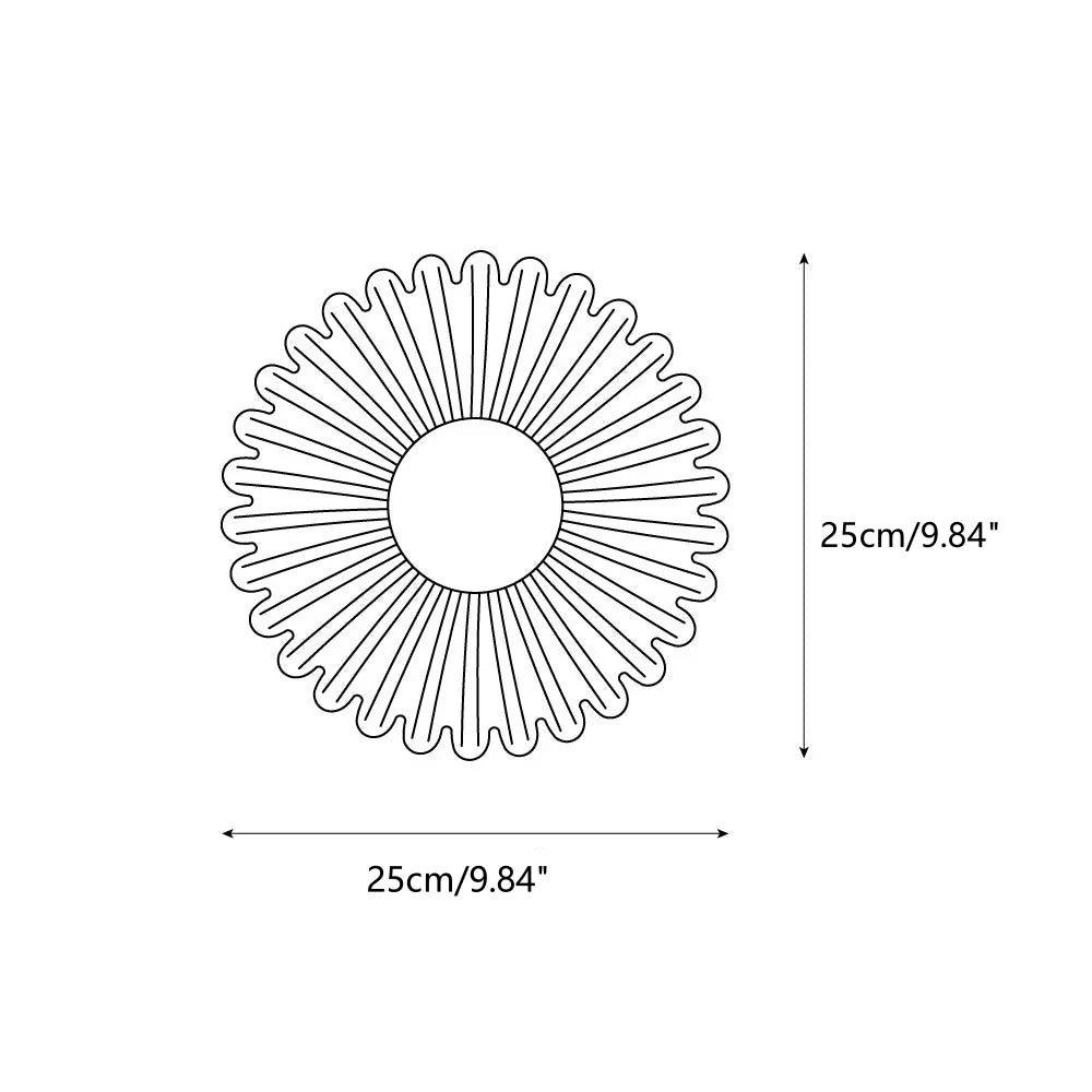 Marenys Modern Ceramic Flower Wall Light