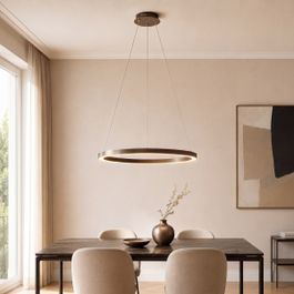 Pendant Lamp Bronze 80 cm incl. LED 3-Step Dimmable - Girello