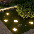 Warm furry waterproof solar garden lamp