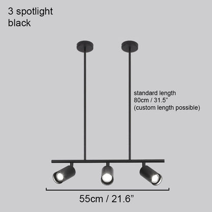 Lux Minimalist Spot Light Kitchen Island Pendant Light