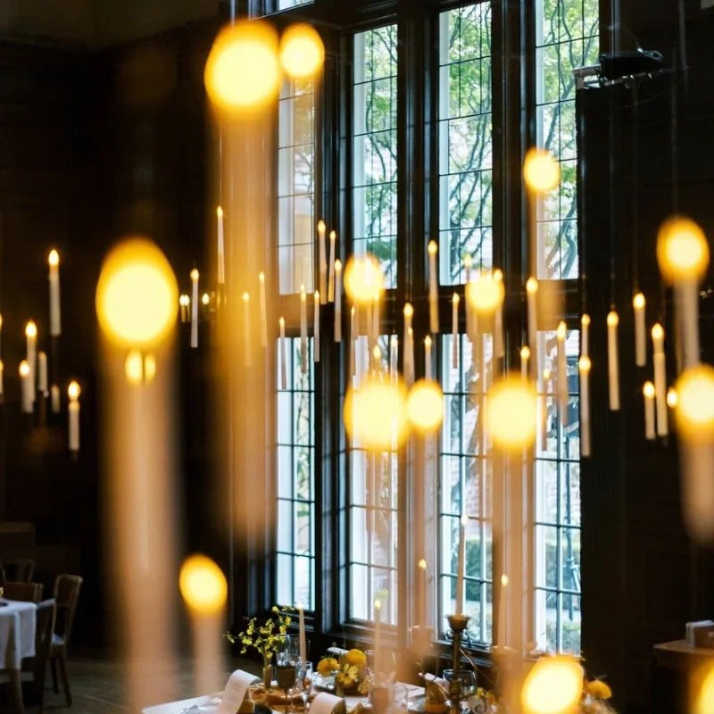 Modern floating flameless LED candles