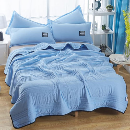Cooling Blanket – Breathable Summer Blanket for Hot Sleepers, 150 × 200 to 200 × 230cm, 6 Colours