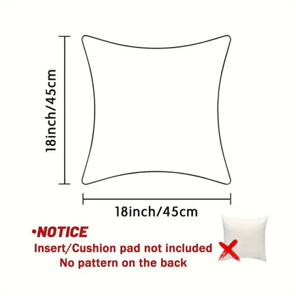 Christmas Cushion Covers – Velvet 45 × 45cm Festive Throw Pillow Covers, Santa, Tree, Ribbon or Deer
