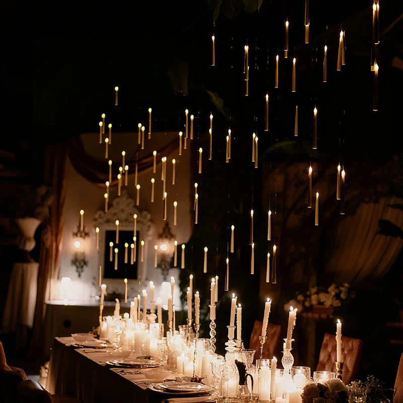 Modern floating flameless LED candles