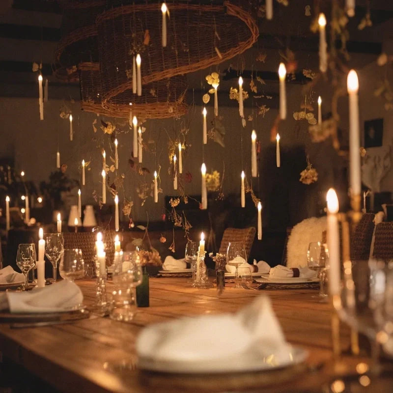 Modern floating flameless LED candles