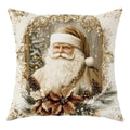 Decorative festive warm velvet pillows