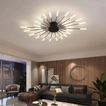 Arisha Fireworks Flush-Mount Ceiling Light Living Room
