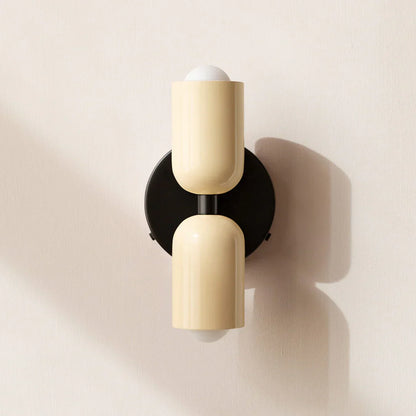Up Down Wall Light – Scandinavian Two-Way LED Sconce, 16 Colour Combinations