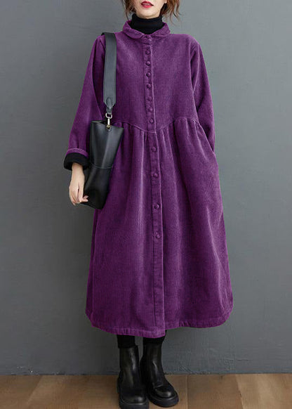 Women's Oversized Coat – Loose Fit Mid-Length Casual Coat, 10 Colours, S to 5XL