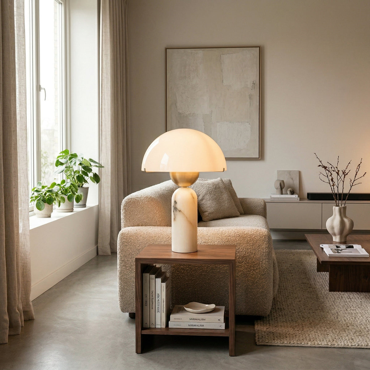 Peono Alabaster Table Lamp