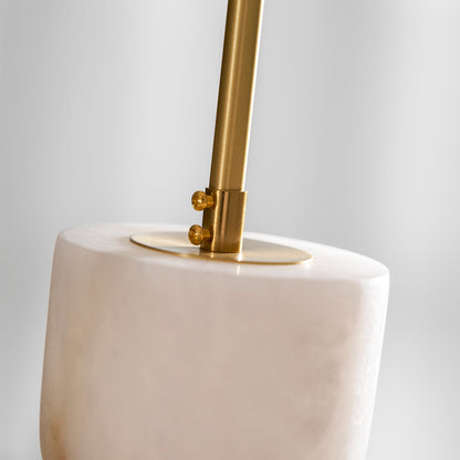 Alabaster Totem Pendant Lamp