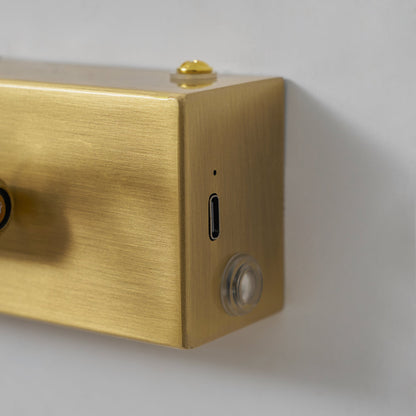Alton Brass Rechargeable Wall Lamp