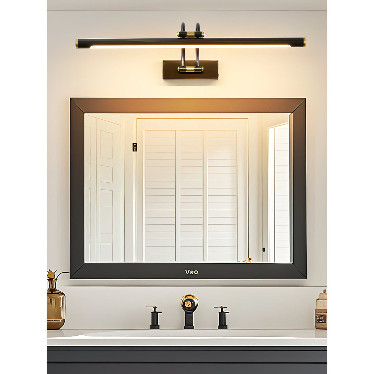 Alton Brass Rechargeable Wall Lamp