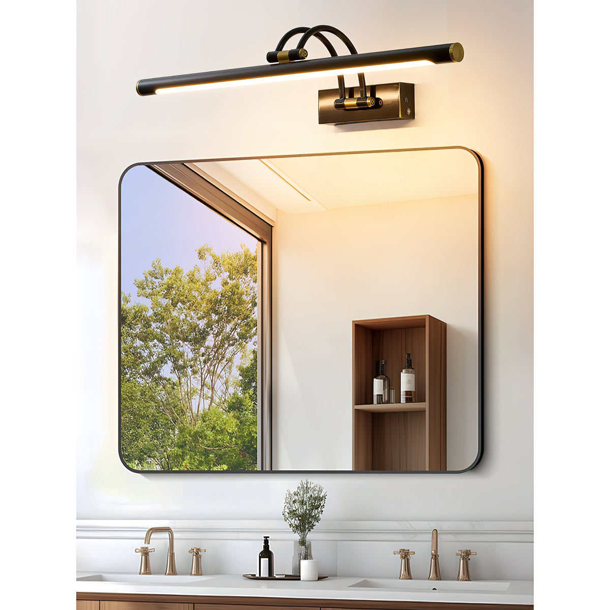 Alton Brass Rechargeable Wall Lamp