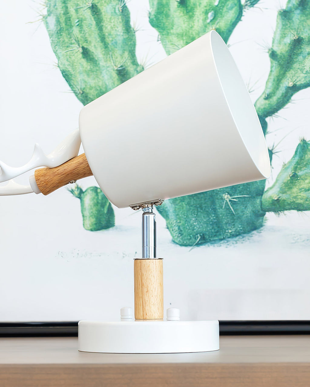 Antler wall sconce