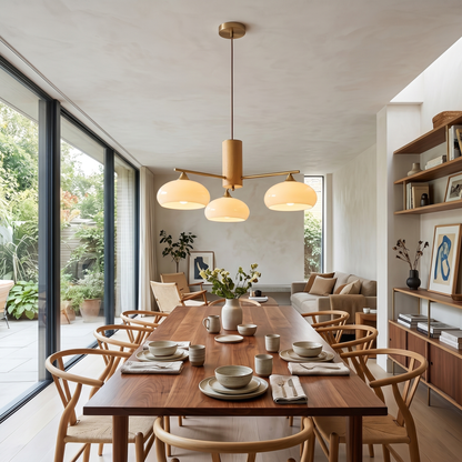 Nova Elliptical Persimmon Chandelier