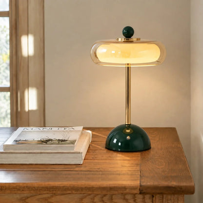 Calie Memphis Glass Bauble Touch Table Lamp