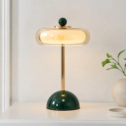 Calie Memphis Glass Bauble Touch Table Lamp