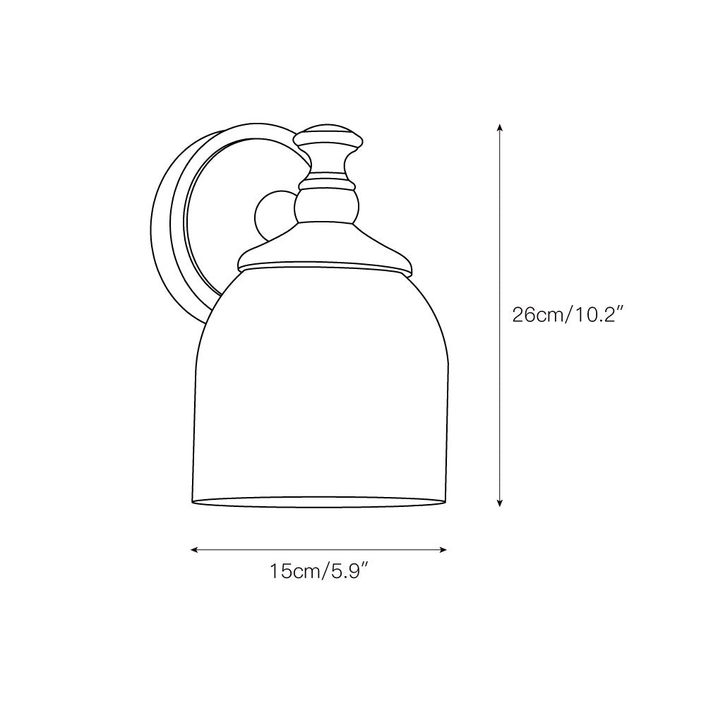 Chart Short Arm Sconce
