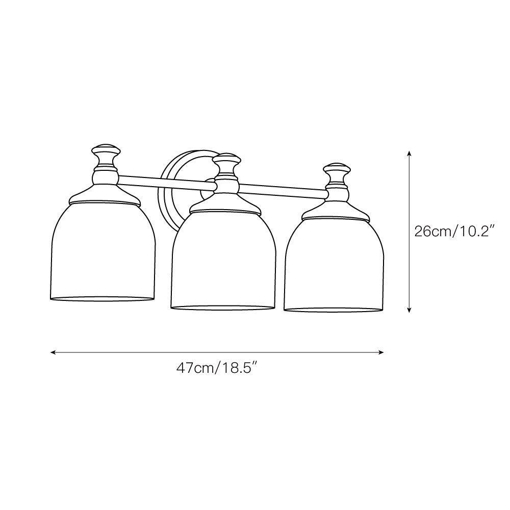 Chart Short Arm Sconce