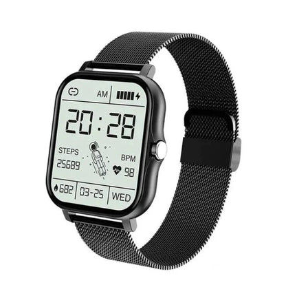 Women's Smart Watch – Elegant Fitness & Notification Watch, Gold, Silver, Black or Pink