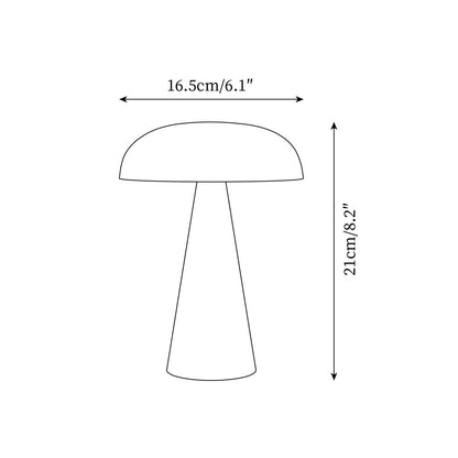 Rechargeable Table Lamp - Minimalist Bedside Light