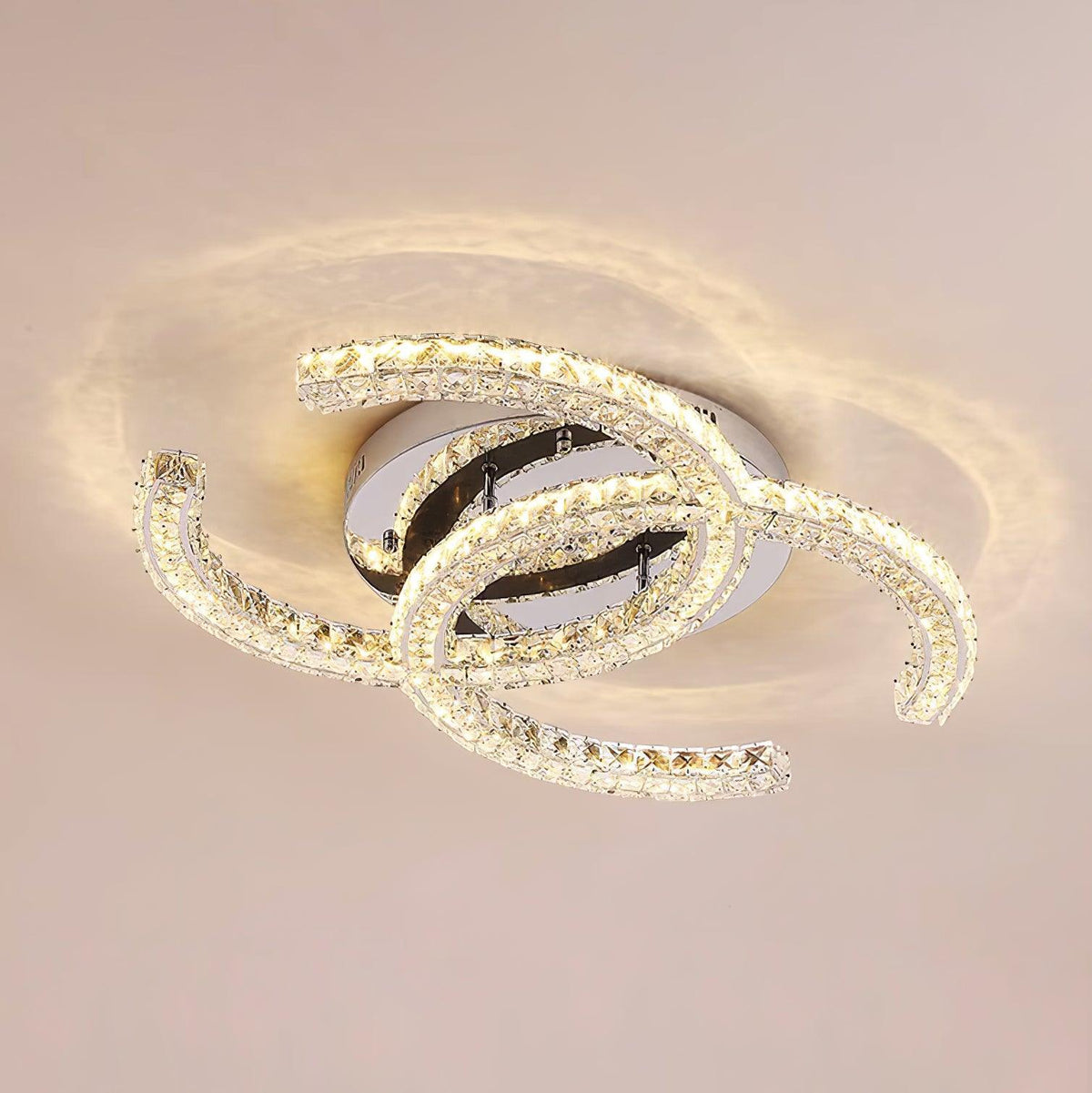 Crystal Ceiling Light