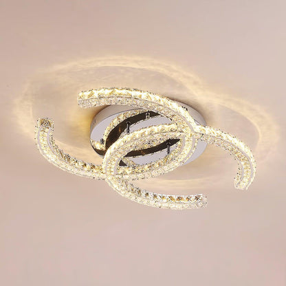 Crystal Ceiling Light